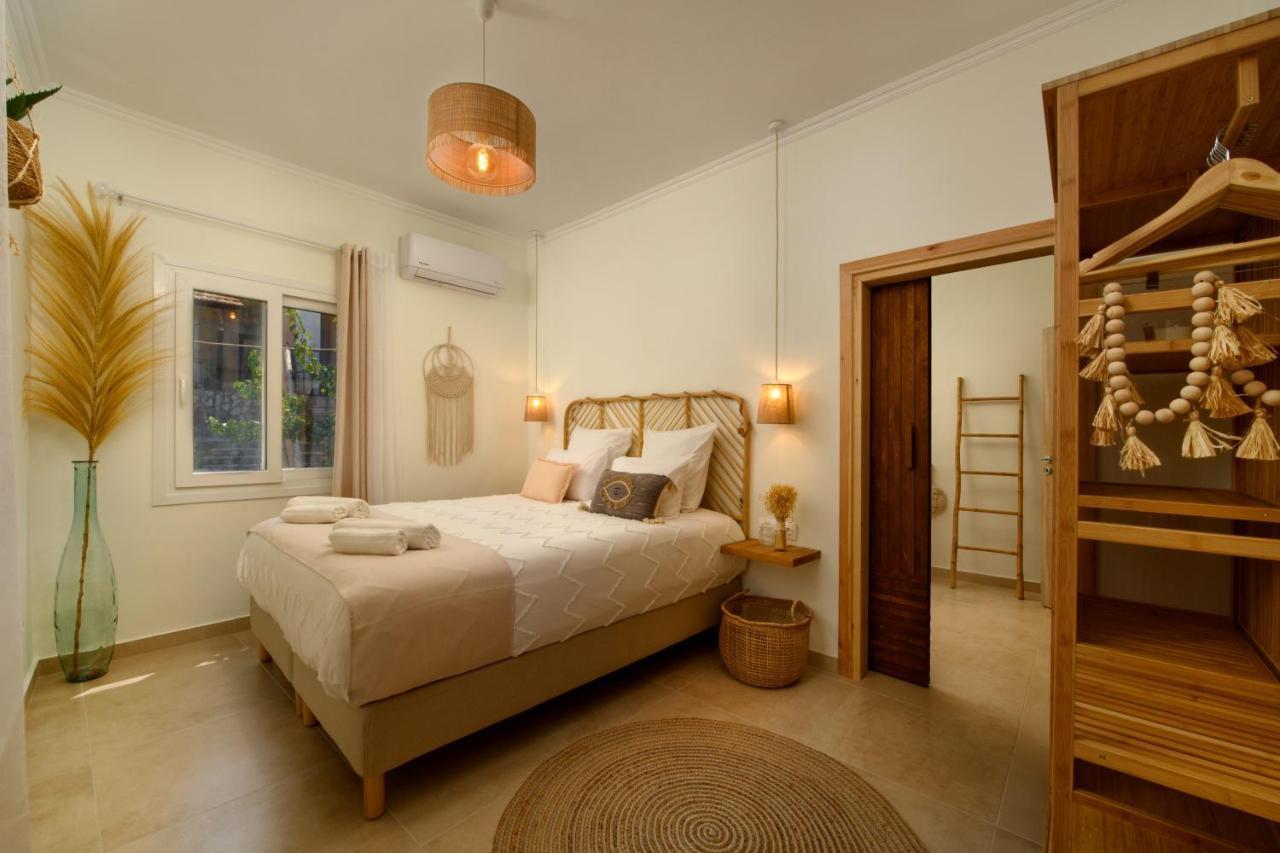 La Maisonette House In The Heart Of Liapades Close To Rovinia Beach & Paleokastritsa מראה חיצוני תמונה